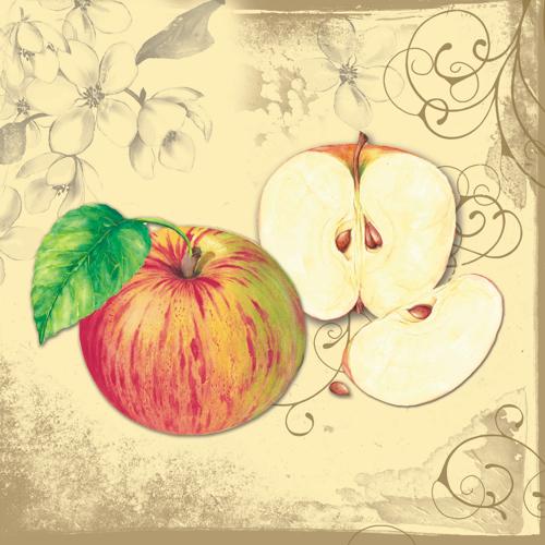 Пакет салфетки-NOUVEAU*** 33 см х 33 см - Apple Blossom