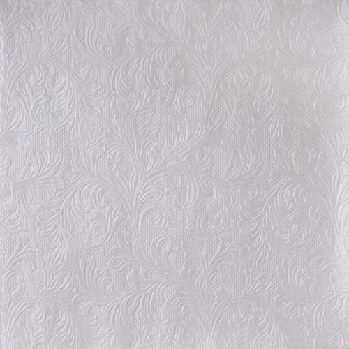 Салфетки NOUVEAU 33 см х 33 см - Fiorentina uni pearl white