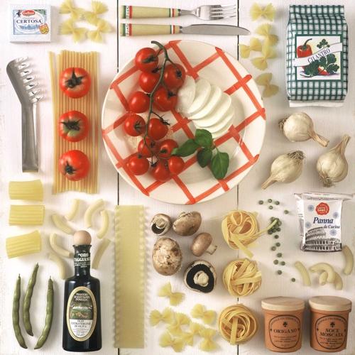 Салфетки NOUVEAU 33 см х 33 см - Pasta Mista