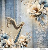 Двустранна дизайнерска хартия 250гр - Melody of my soul