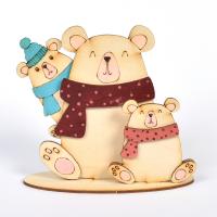 3D Семейство мечки