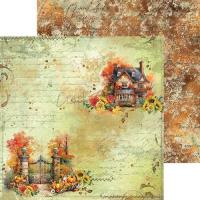 Двустранна дизайнерска хартия 190гр-AUTUMN BEAUTY