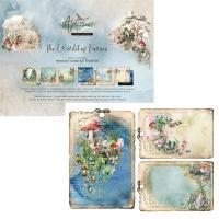 Двустранна дизайнерска хартия 190гр-The world of fairies