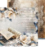 Двустранна дизайнерска хартия 250гр - Melody of my soul