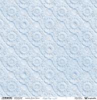 Двустранна дизайнерска хартия 250гр-Lovely day in blue 01