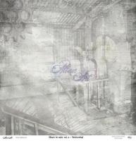 Двустранна дизайнерска хартия 250 гр -  Tears in Rain 02