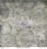 Двустранна дизайнерска хартия 250 гр -  Tears in Rain 3